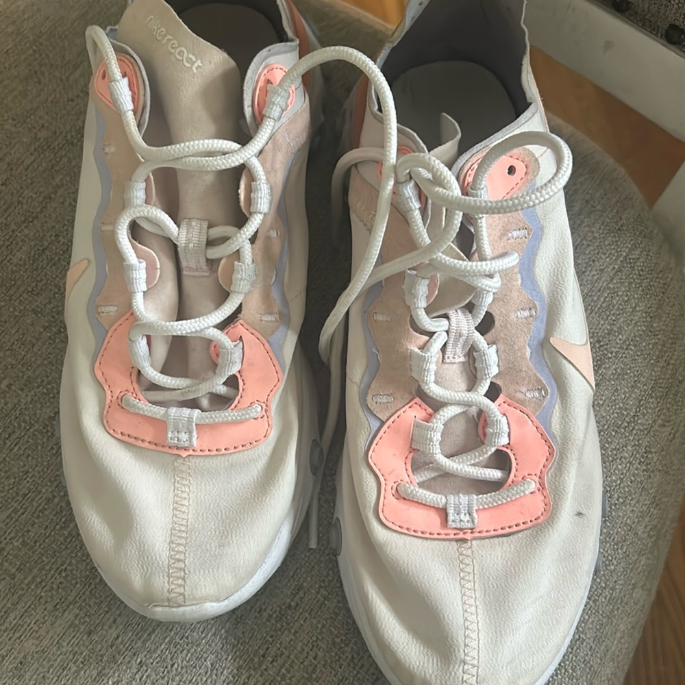 Woman's Nike react athletic shoes